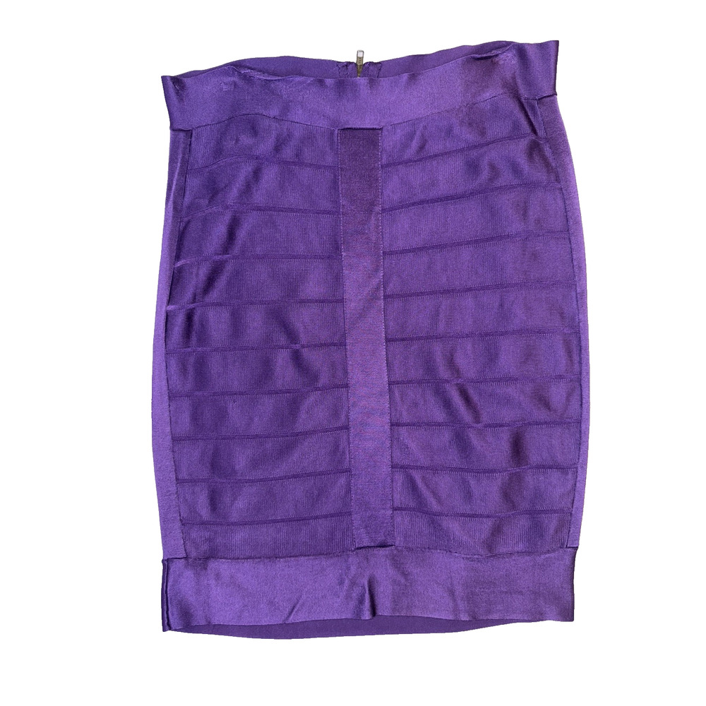 French Connection Y2K Purple Bandage Skirt Size 12